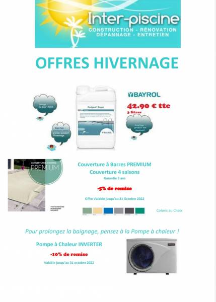 PROMOTIONS HIVERNAGE