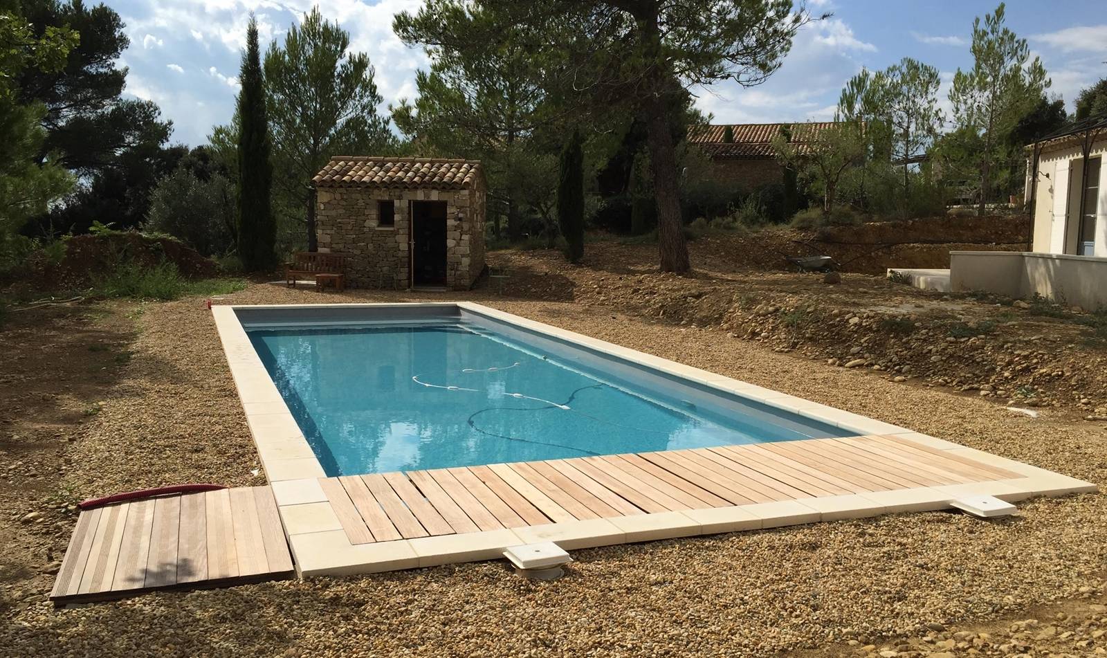 Piscine en dur pvc armé Puget