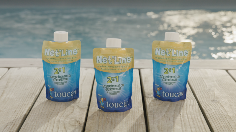 dégraissant et détartrant ligne d'eau de piscine Luberon