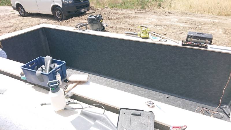 Revêtement pvc armé texturé