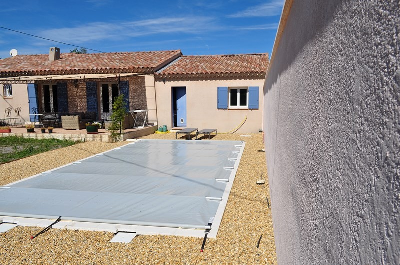 Bache à barres de piscine Vaucluse, Le Thor